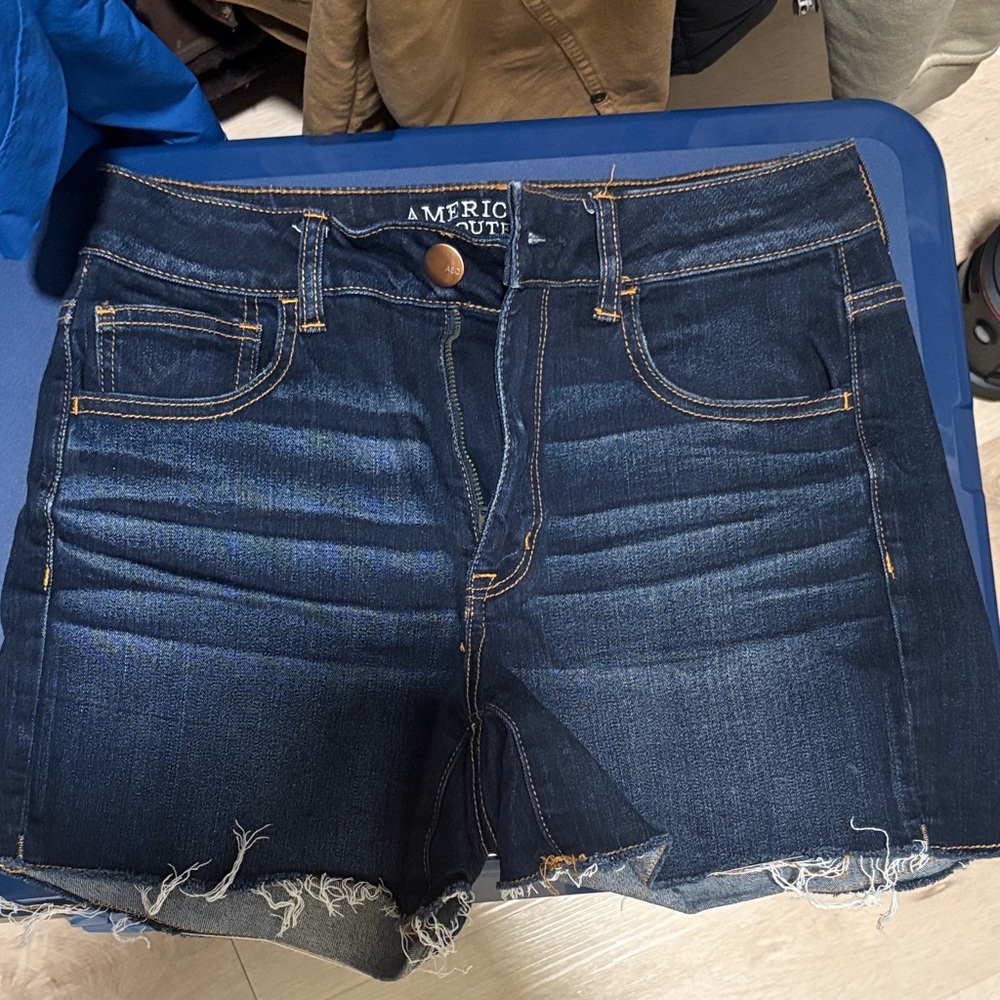 American Eagle Outfitters Women's Indigo Jean Shorts
